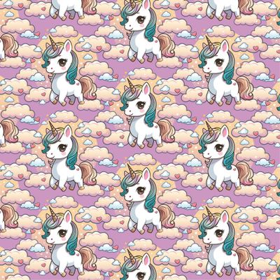 Единорог в облаках