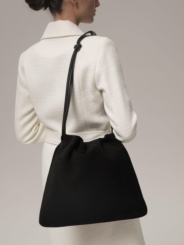 Замшевая сумка Margo DBR 31201 черный