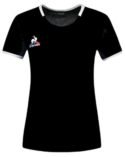 Женская теннисная футболка Le Coq Sportif Tennis T-Shirt Short Sleeve N°2 W - black