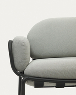 Joncols 3-местный алюминиевый диван серого цвета 225 см