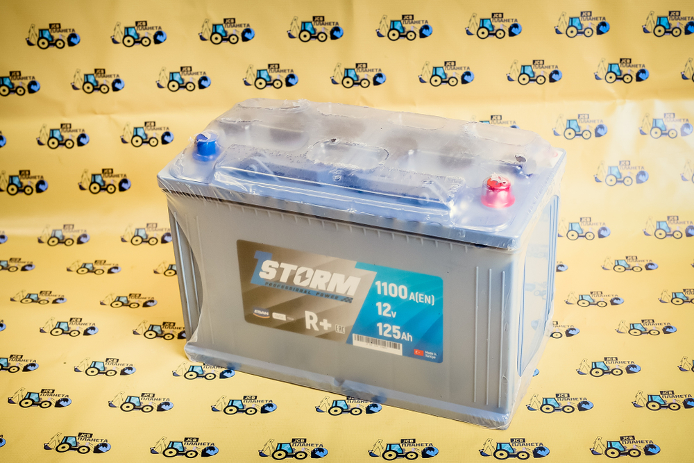 Аккумулятор 12v усиленный емкость 125ah пусковой ток 1100A Турция