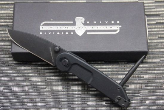 Складной нож Extrema Ratio 135BFM1A2BLK RU - "M1A2BLK" c клинком из стали Böhler N690, рукоять Anticorodal®