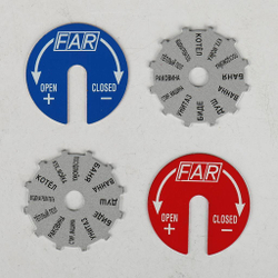 FAR Коллектор рег. 1" 4 отв. 3/4" Flat-Faced (под плоское уплотнение)