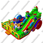 Надувной батут "Змей Горыныч и друзья"