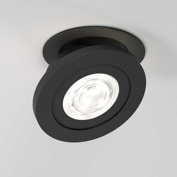 Встраиваемый светодиодный светильник Elektrostandard Surf 25084/LED 6W 4000K черный a063675