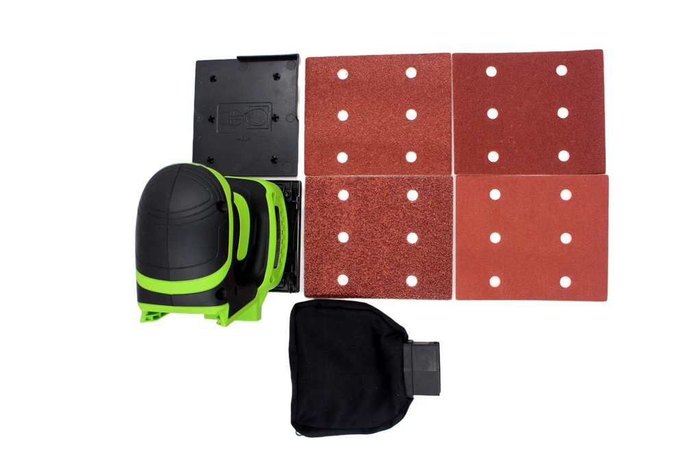 Плоскошлифовальная машина аккумуляторная Greenworks G24SS14, 3100507,24 В, без АКБ и ЗУ