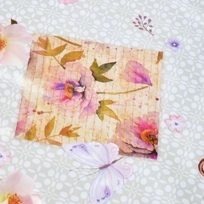 Клеенка DREAM 137см*20м глянцевая на тканевой основе, 81078