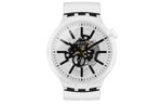 SWATCH Women's 47mm Skeleton Watch SO27E101
