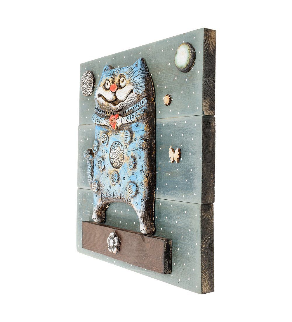 KK-526 Панно «Кот» шамот