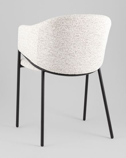 Стул обеденный Sheep букле бело-серый