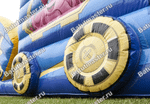 Коммерческий надувной батут "Тоннель морское царство"