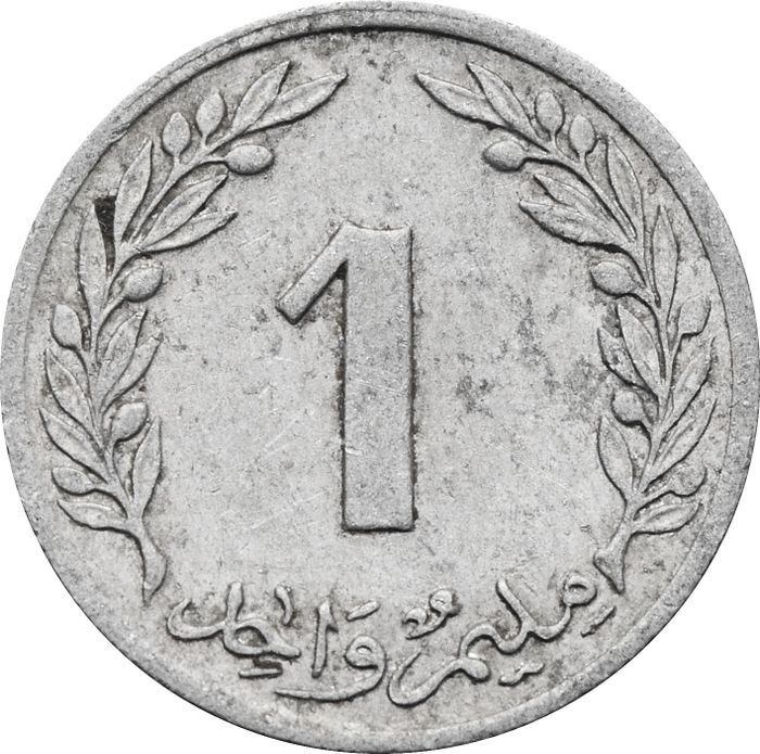 1 миллим 1960 Тунис