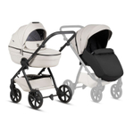 Коляска 2 в 1 Tutis Uno 6+ Leather collection NEW Latte