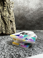 Номерки для ключей акрил 3х5 см