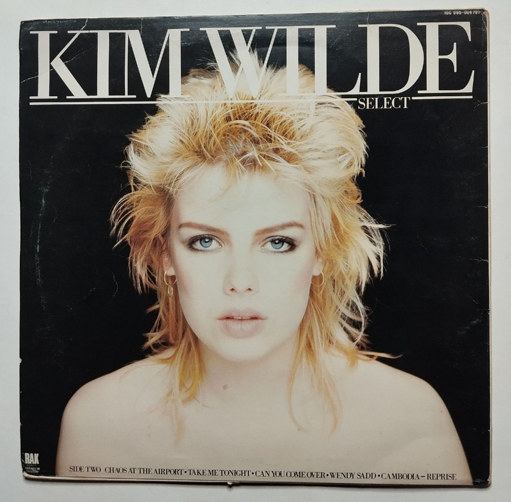 Винтажная виниловая пластинка LP Kim Wilde Select (Spain 1982)