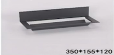 Нижний держатель для бумажных полотенец антрацит