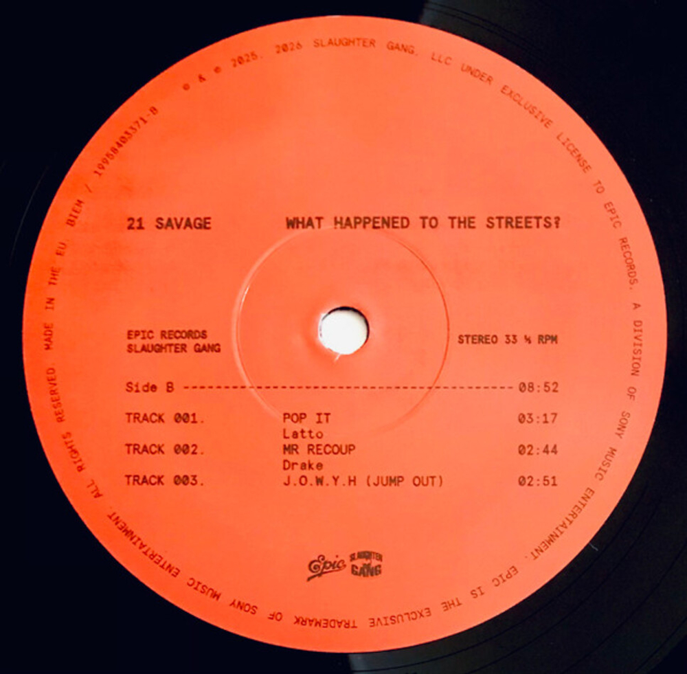 21 Savage / What Happened To The Streets? (2LP)