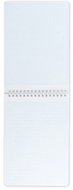 Блокнот А5 (146х205 мм), 60 л., гребень, жесткая подложка,клетка, STAFF, 4 вида