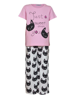 7-49-1 Пижама для девочки Luneva