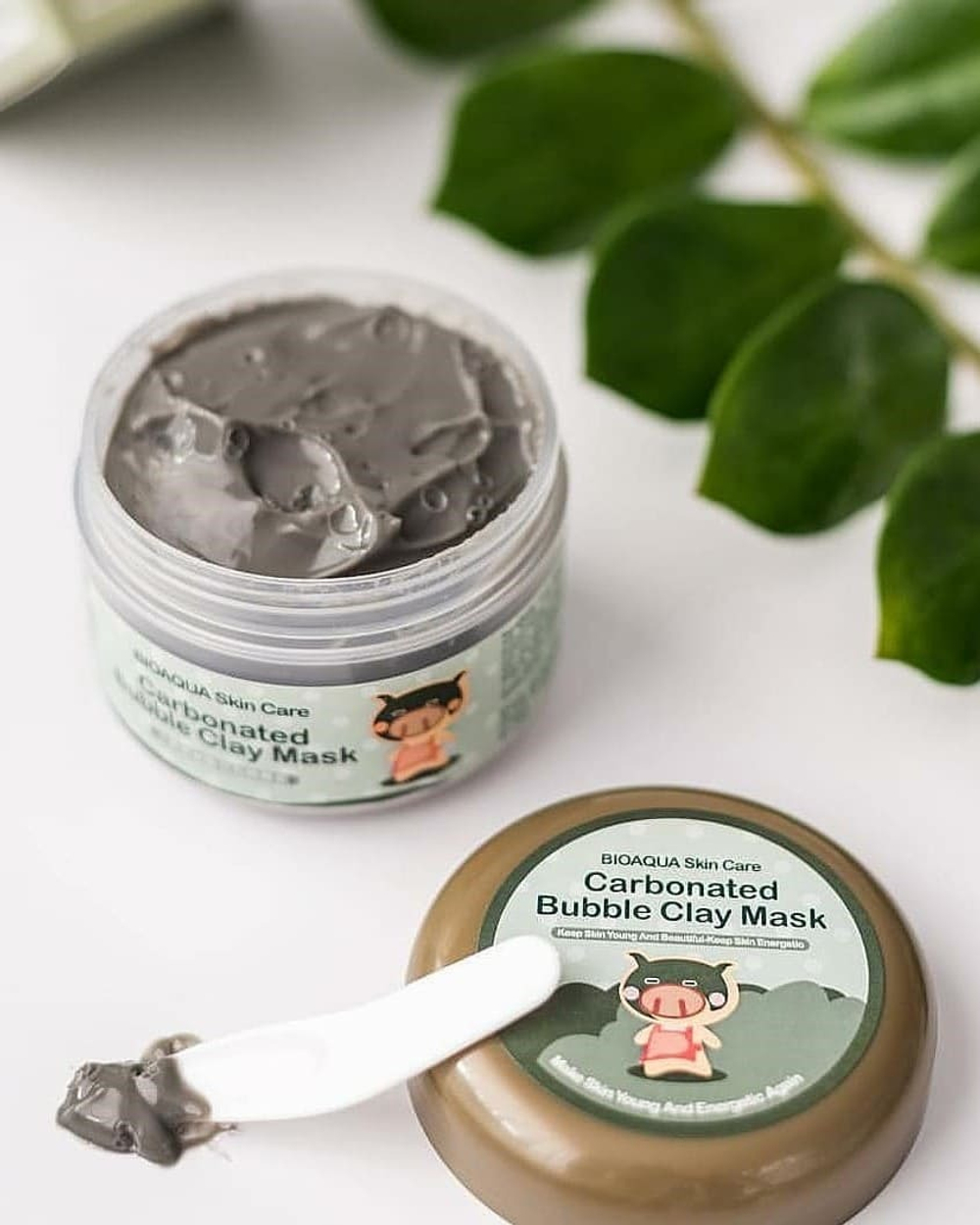 Грязевая пузырьковая маска для лица, 100г