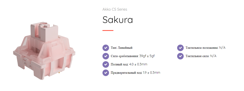 Игровая механическая клавиатура AKKO 3108 V2 CS Radiant Red