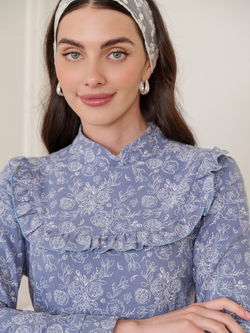 Платье с рукавом длинное