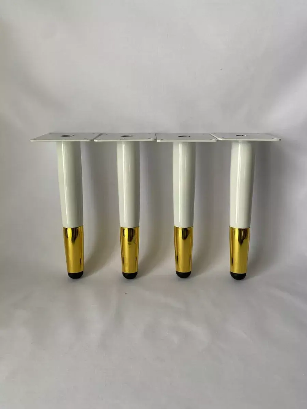 Ножки Белые Шпага с золотым браслетом 200 мм/4 штуки