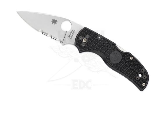 Складной нож Spyderco Native 5 Black 41PSBK5 c клинком из стали CPM-S35VN, рукоять FRN