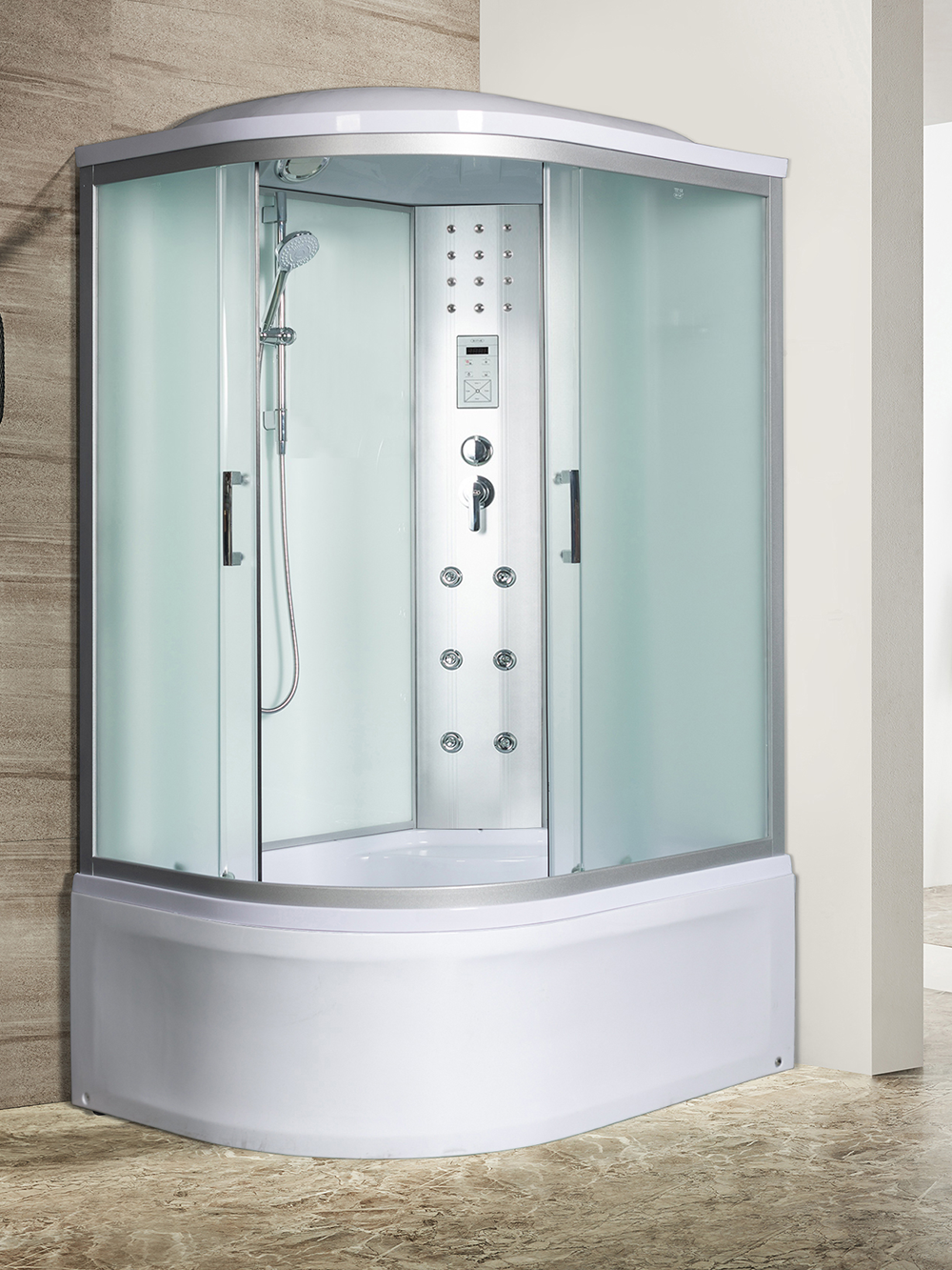 Душевая кабина RIVER DUNAY XL 110/80/44 MT R 110x80x230 10000006191 Правая Асимметрия