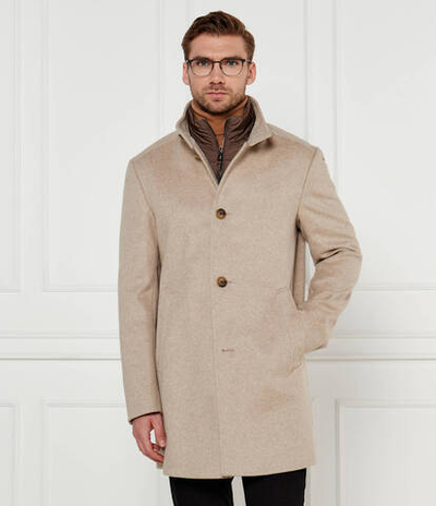 Шерстяное пальто 2в1 Maico Joop! - кремовый(30037692)