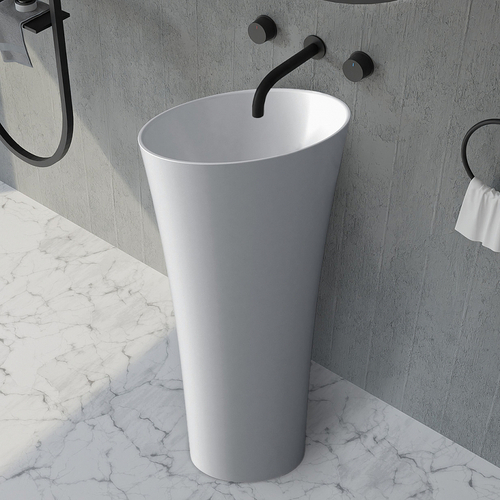 Раковина Abber Stein 50 AS2509 Белая матовая