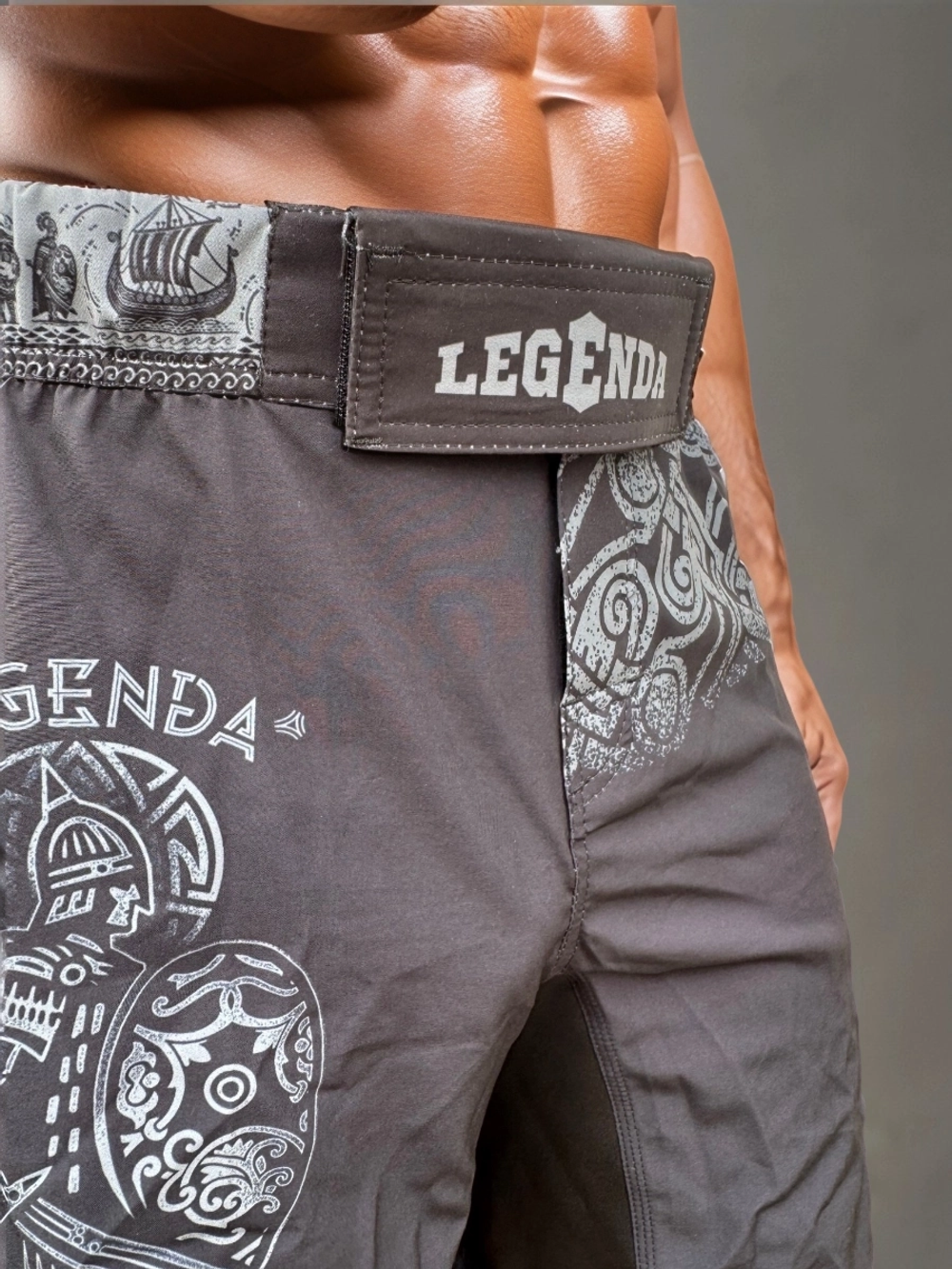 Шорты для MMA Legenda Варяги черные