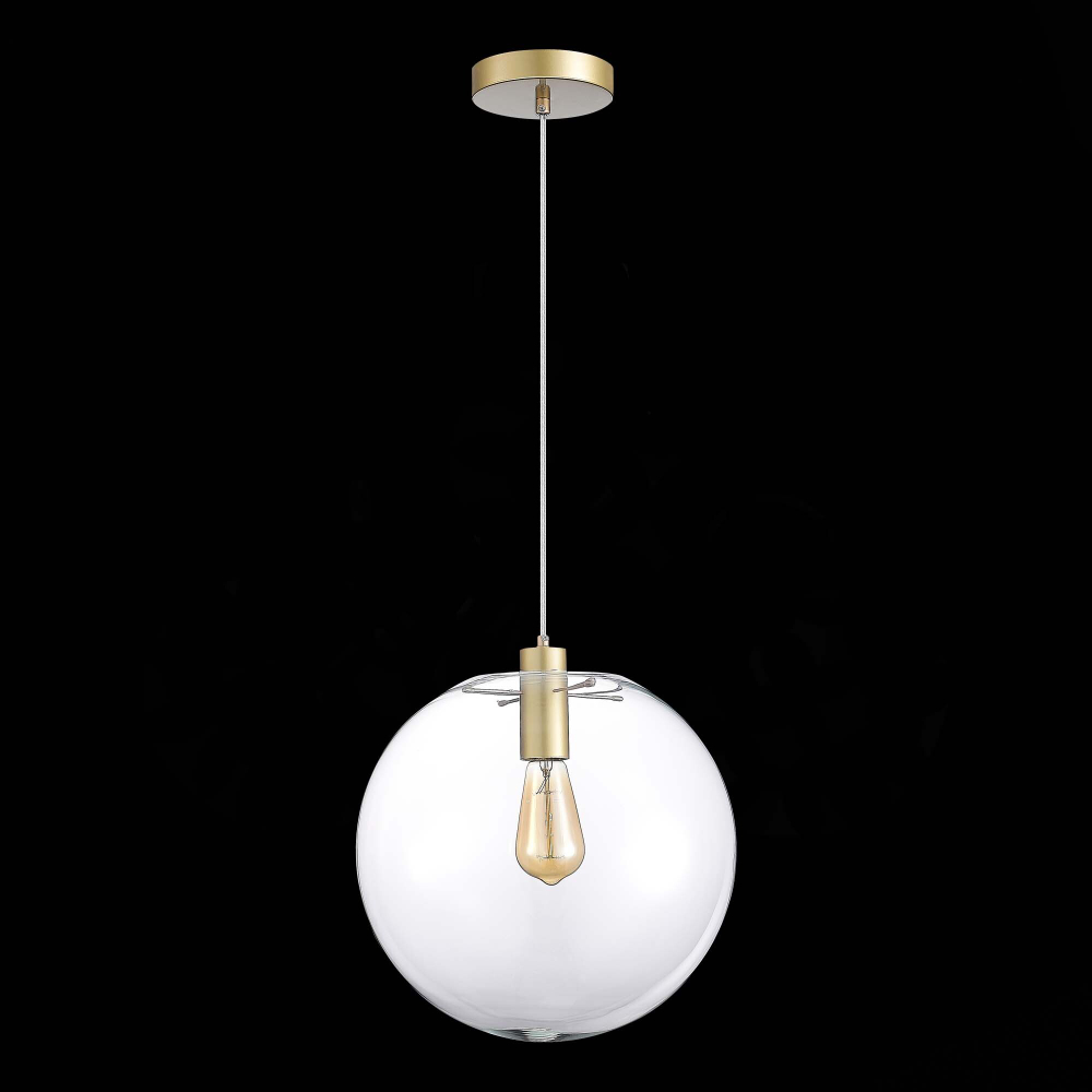 SL1056.233.01 Подвес ST-Luce Золотой/Прозрачный E27 1*60W