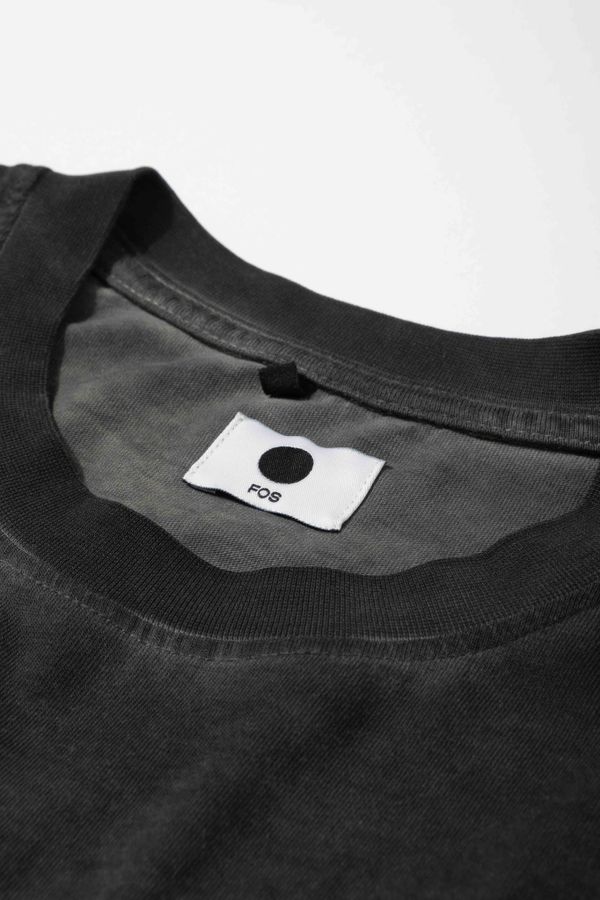 Футболка Vacation pigment dyed Серая - фото 3