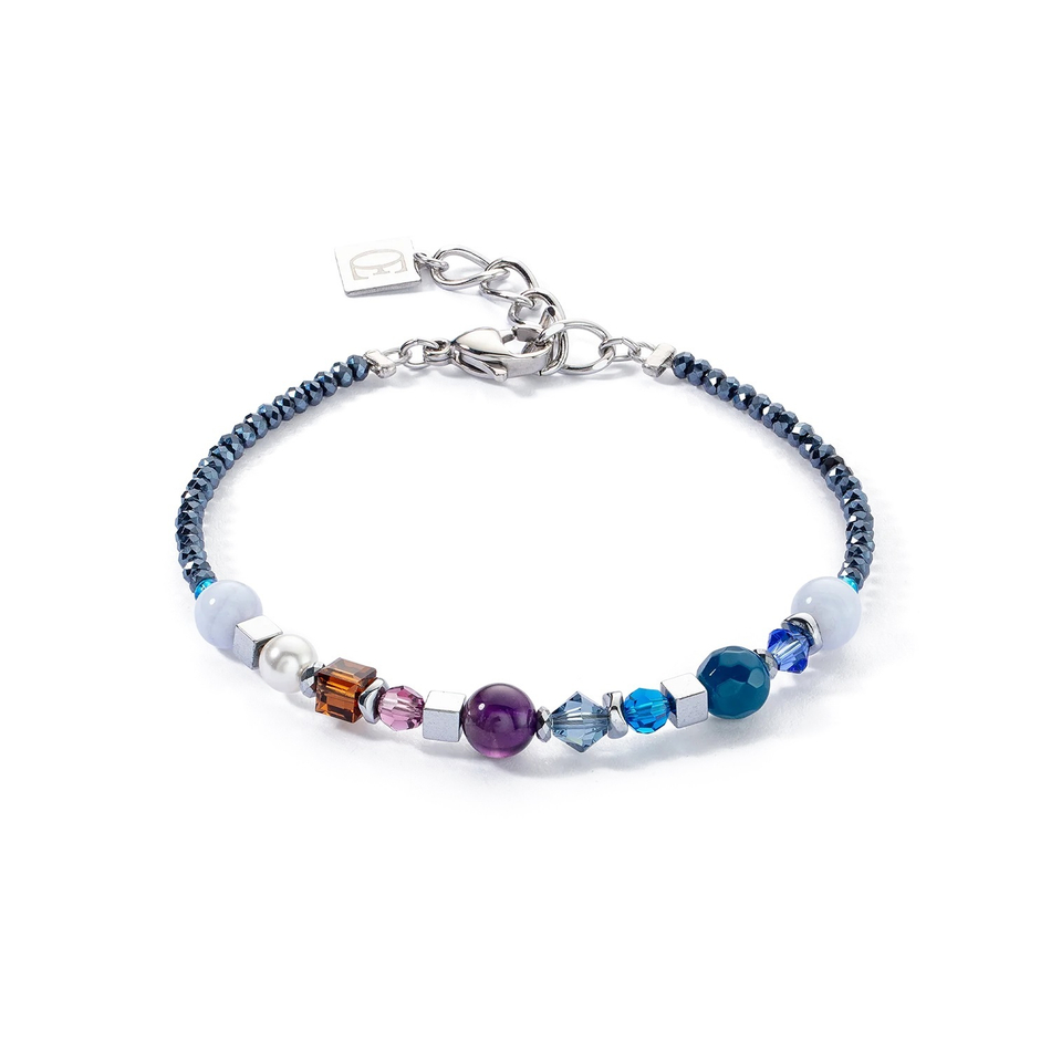 Браслет Coeur de Lion Purple-Blue 4345/30-0807
