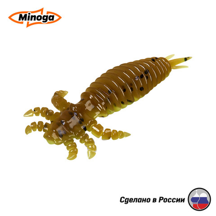 Силиконовая приманка "Minoga" ULTRA 1,6"(10шт) 40мм, 0,43гр, цвет 109