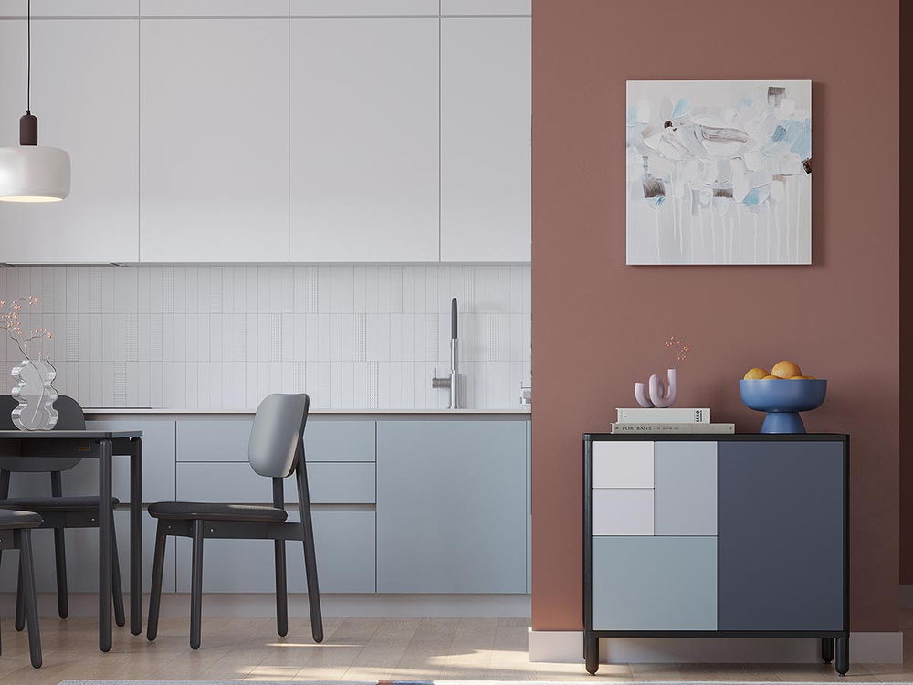 Стул LATITUDE Saga, рогожка, темно-серый