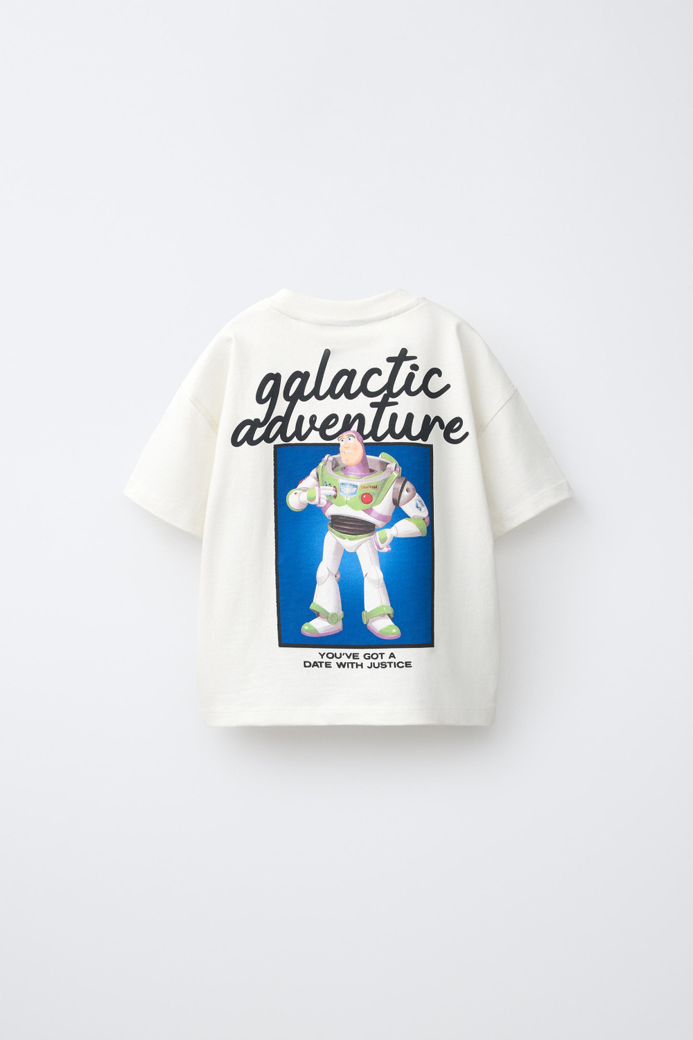 ZARA ФУТБОЛКА С ПРИНТОМ TOY STORY © DISNEY PIXAR, БЕЛЫЙ