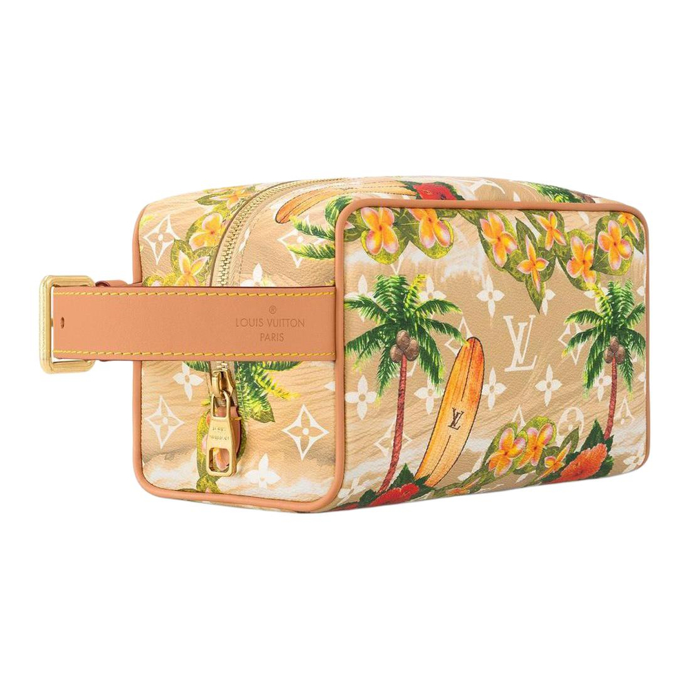 LOUIS VUITTON Locker Dopp Kit Monogram Surfin" Sand