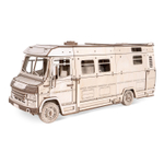 Деревянный конструктор Кукольный дом на колесах - Трейлер-дом "Пикник" (Lemmo)