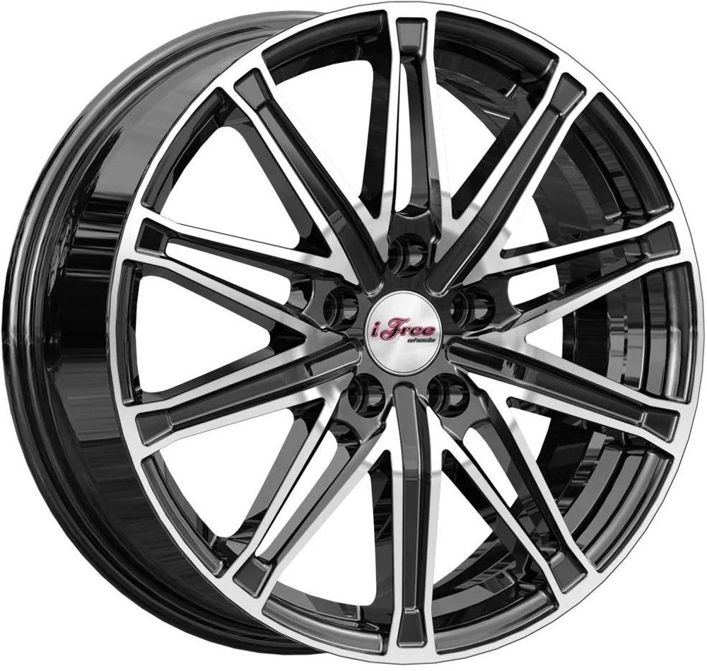 iFree Виар 6.5x17 5x108 ET 43 Dia 65.1 (блэк джек)