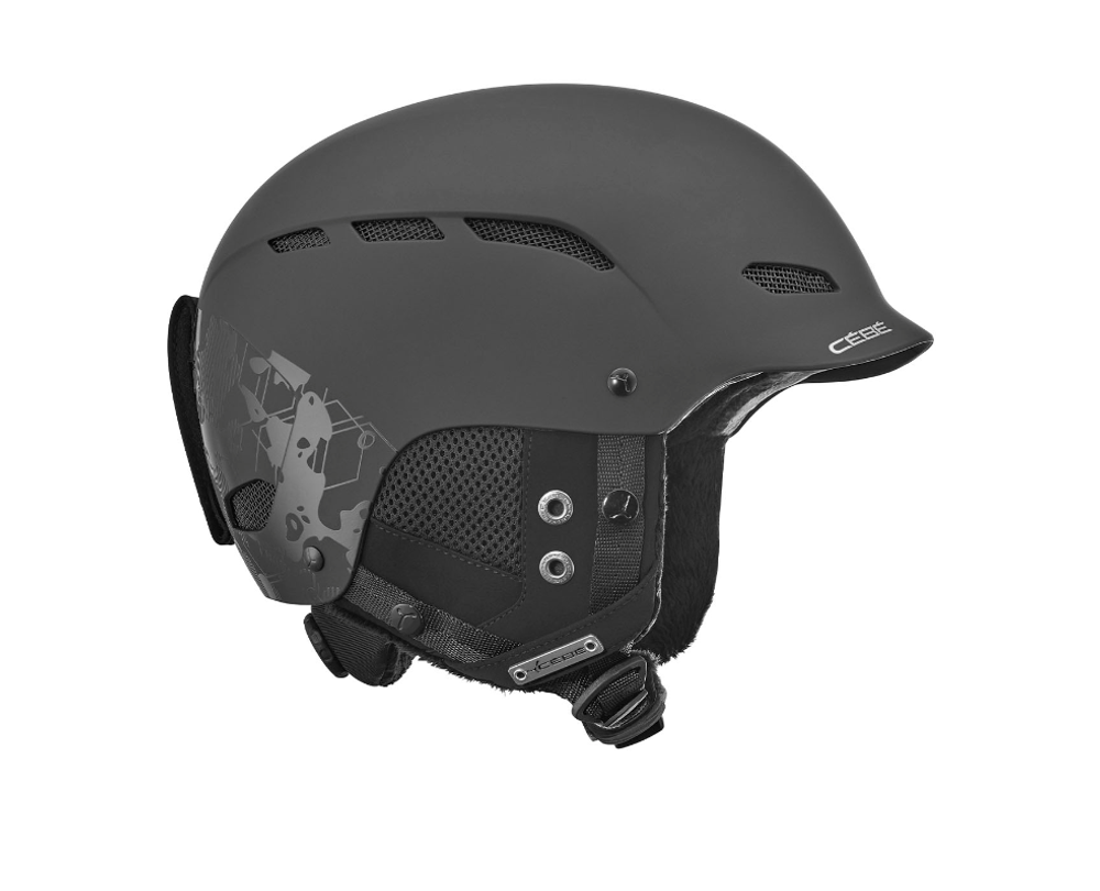 2024 Шлем CEBE DUSK Full Matt Black Geometric Camo