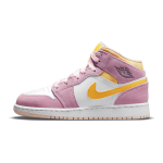 Кроссовки Air Jordan 1 Mid GS SE Arctic Pink