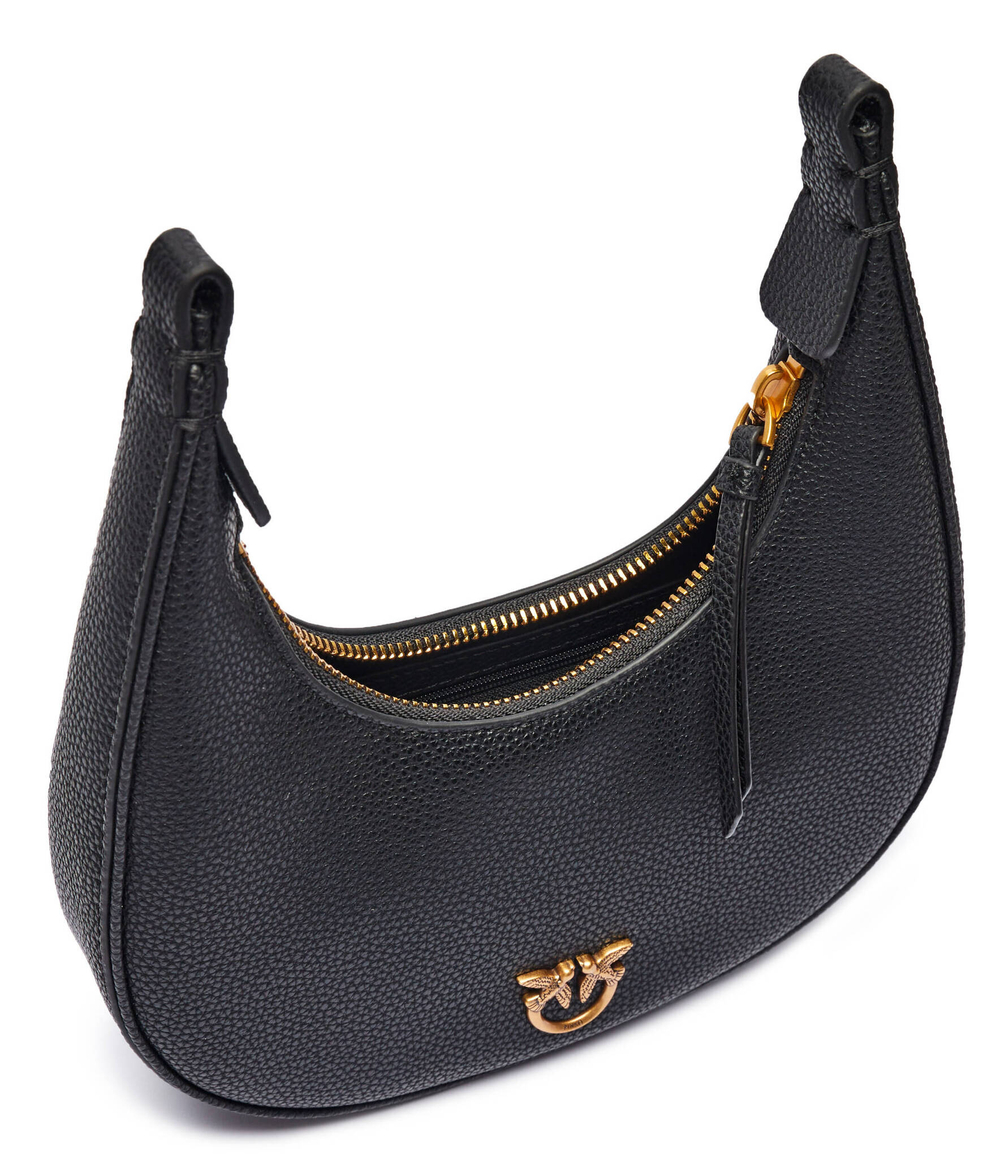 Кожаная сумка хобо BRIOCHE MINI Pinko - черный(101433 A29Q)