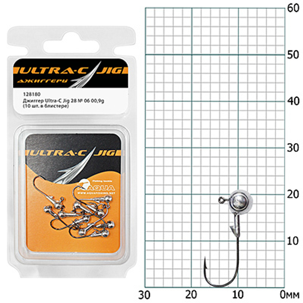 Джиггер для рыбалки Aqua Ultra-C Jig 28