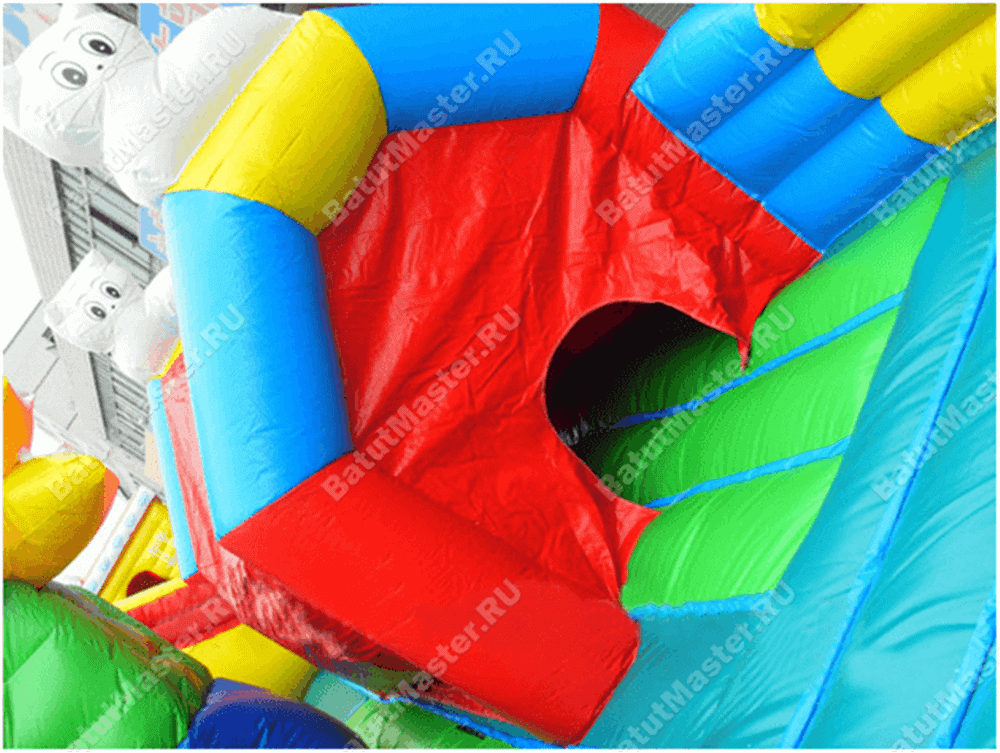 Популярный надувной батут "Большие приключения"