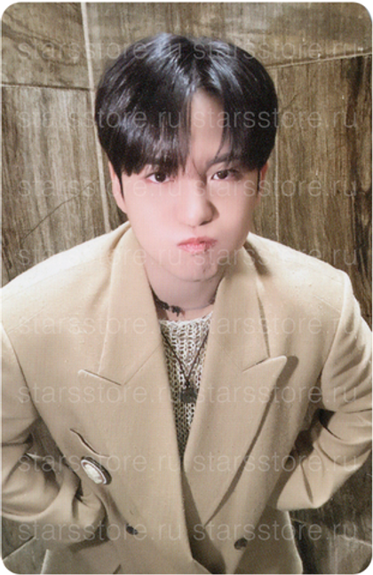 Фотокарта Jongho ATEEZ GOLDEN HOUR : Part. 1 Platform ver. (KQ)