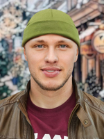 Шапка ТОКИО двойная хлопковая мягкая