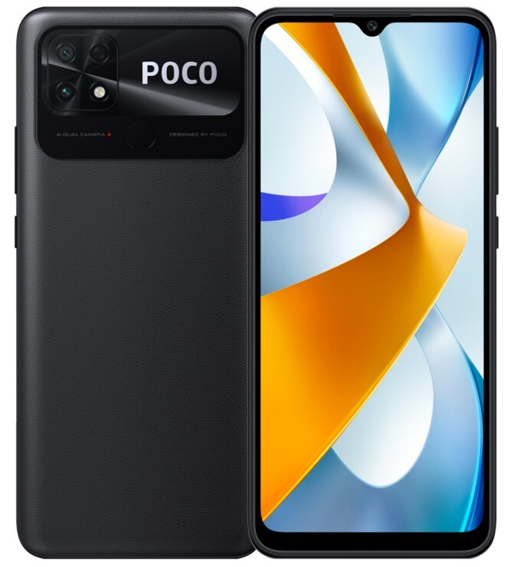 Смартфон POCO C40 4/64GB Power Black