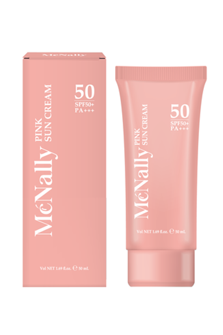MCNALLY - КРЕМ СОЛНЦЕЗАЩИТНЫЙ РОЗОВЫЙ PINK SUN CREAM, 50 МЛ